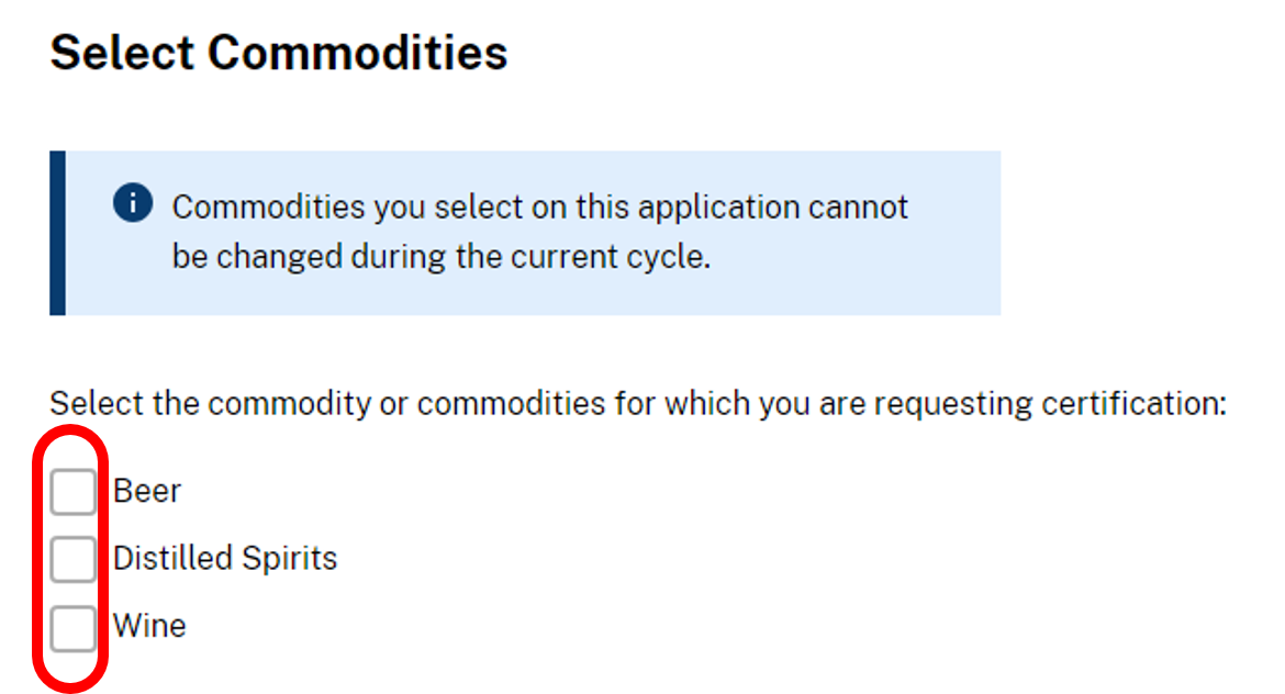 Select Commodities