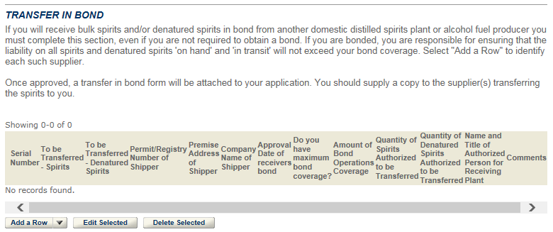 Permits Online screenshot 10: Step 3: Environmental & bond info.