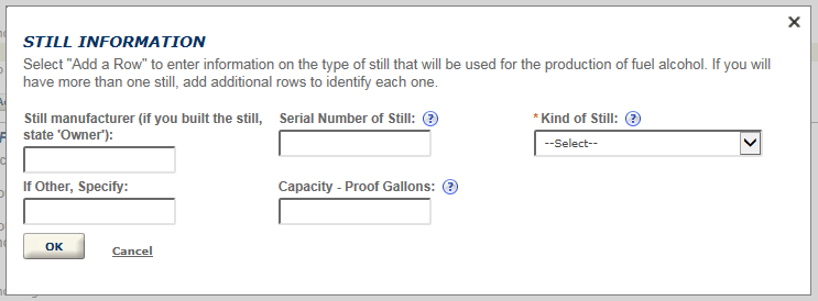 Permits Online screenshot 5: Step 3: Environmental & bond info.