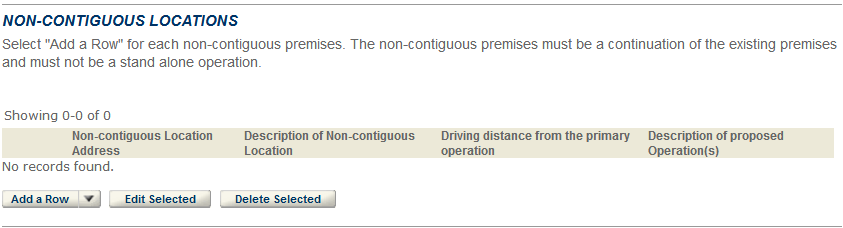 Permits Online screenshot 25: Step 3: Environmental & bond info.