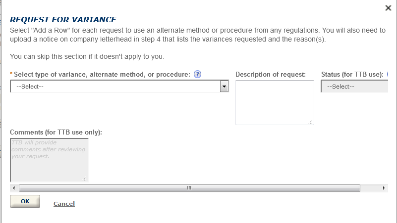 Permits Online screenshot 28: Step 3: Environmental & bond info.