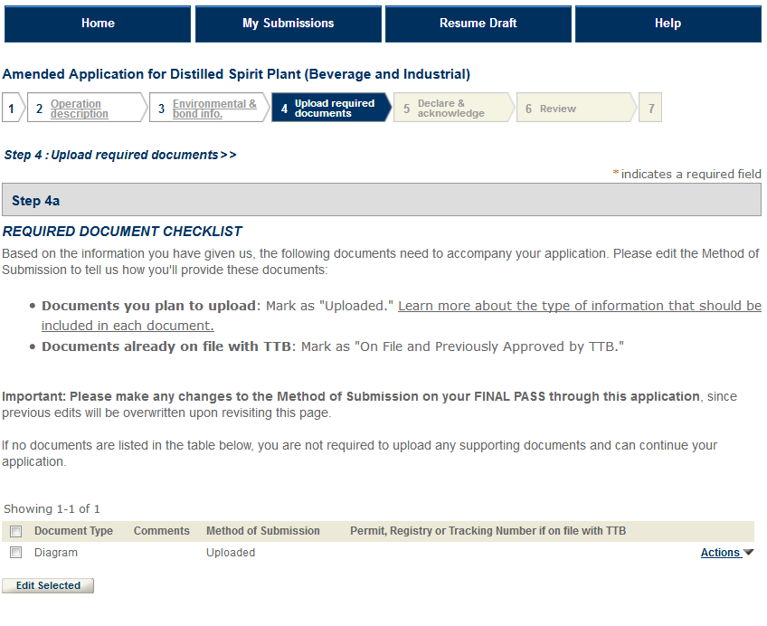 Permits Online screenshot 29: Step 4: Upload required documents