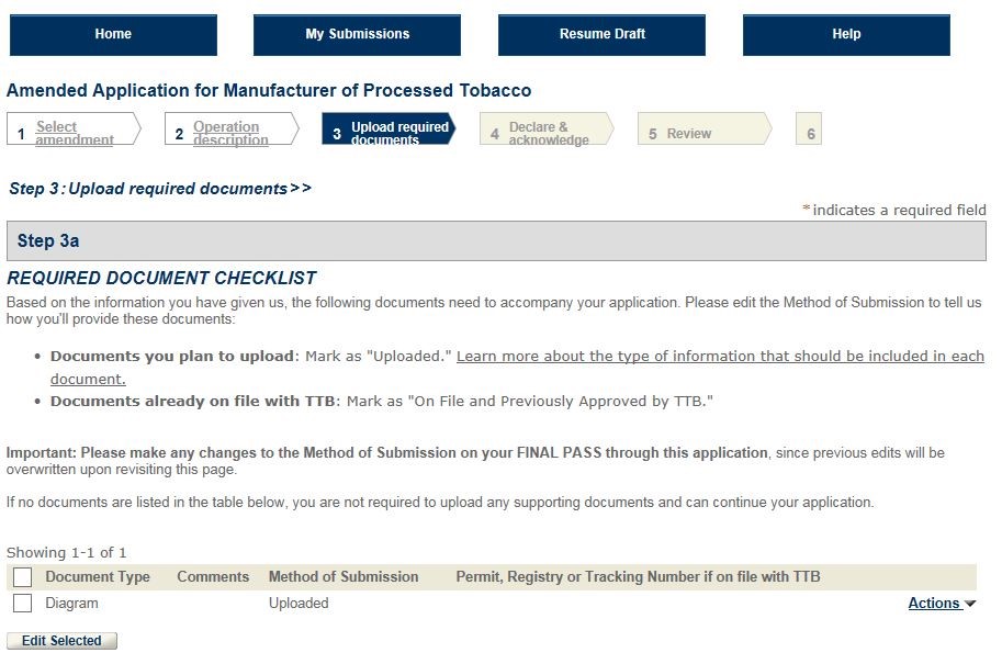 Permits Online screenshot 10: Step 3: Upload required documents