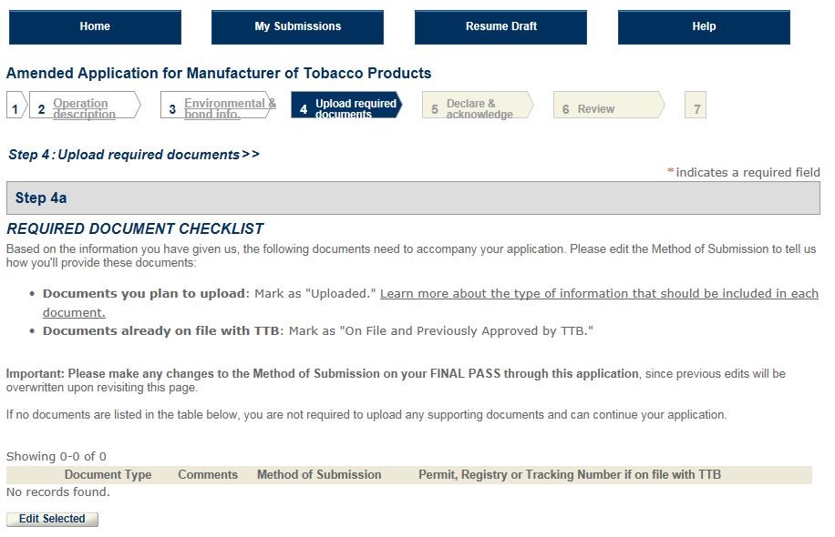Permits Online screenshot 15: Step 4: Upload required documents