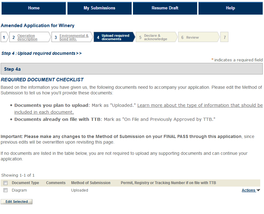 Permits Online screenshot 22: Step 4: Upload required documents