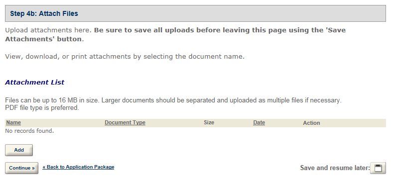 Permits Online screenshot 19: Step 4: Upload required documents