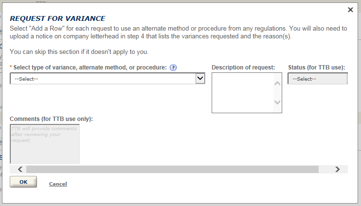 Permits Online screenshot 17: Step 3: Environmental & bond info.