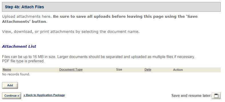 Permits Online screenshot 19: Step 4: Upload required documents