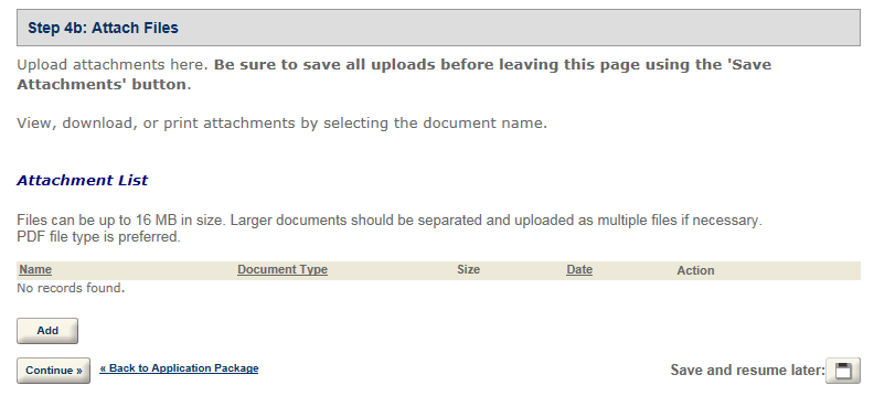 Permits Online screenshot 19: Step 4: Upload required documents