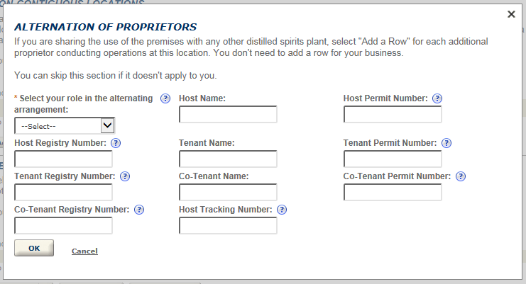 Permits Online screenshot 20: Step 3: Environmental & bond info.