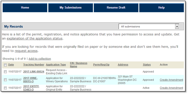 Permits Online screenshot 12: Most requests are auto-approved, unless we need to verify that you should have access to a record.